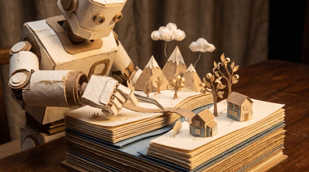 AI Paper Craft Animation Guide