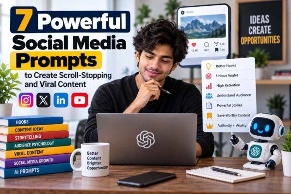 7 Powerful Social Media Prompts to Create Scroll-Stopping and Viral Content
