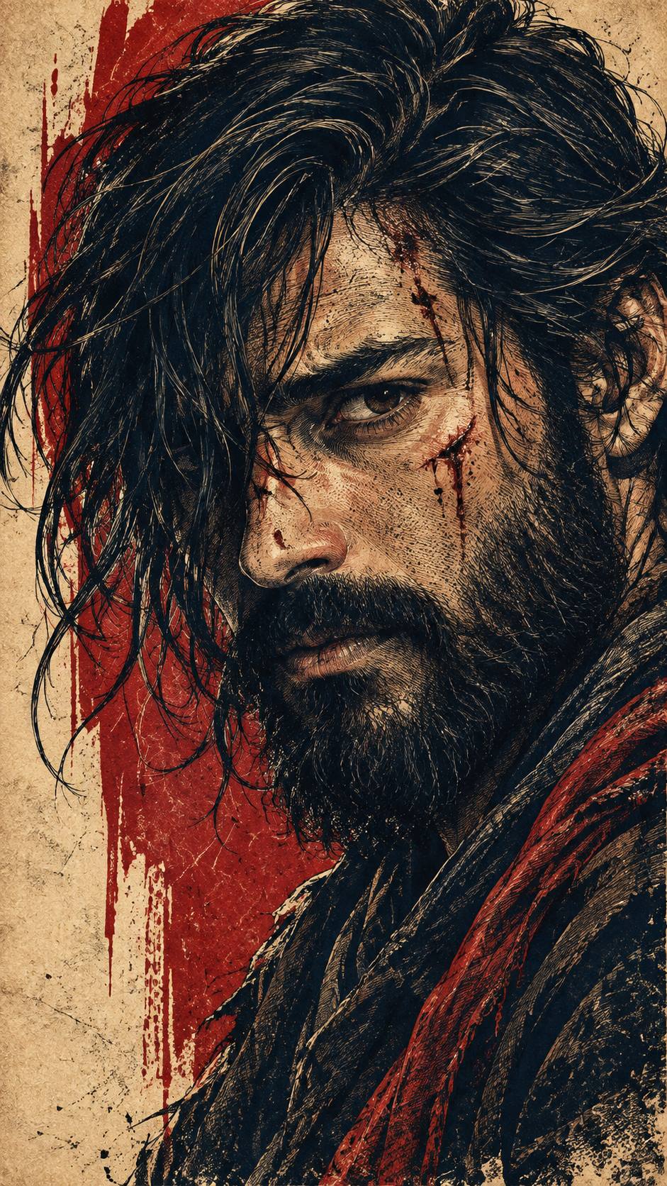 AI Graphic Novel Portrait Prompt for Cinematic Photos