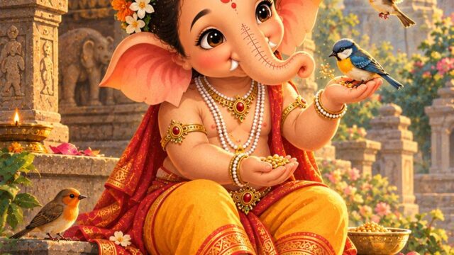 13 Beautiful Bal Ganesh AI Image Prompts for Stunning Devotional Art