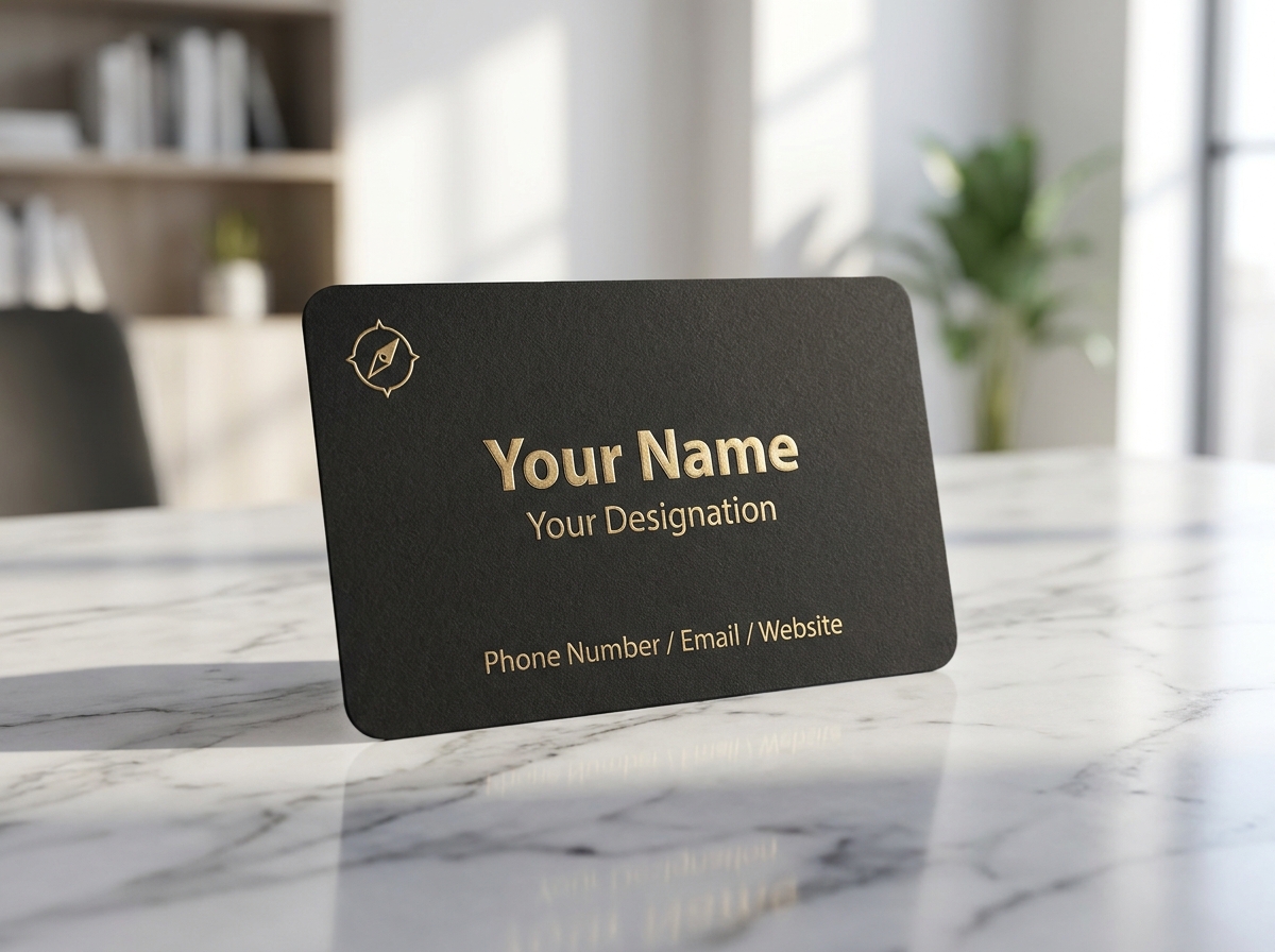 Wedding Invitation & Business Card Mockup AI Prompts