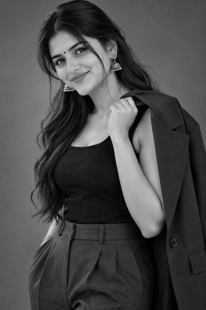 Coat-on-Shoulder Pose