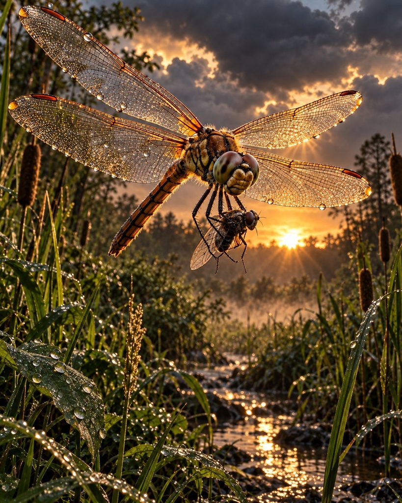 Dragonfly Macro Photography A Tiny Predator in Nature