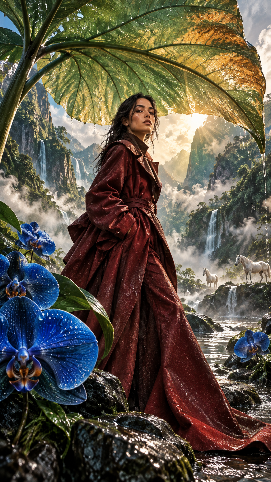 Hyperreal Surreal Fashion Portrait AI Image Prompt