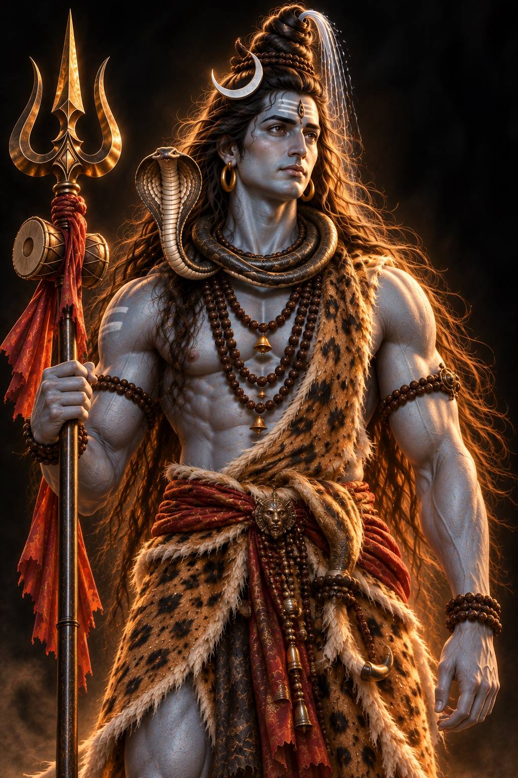 5 Beautiful Lord Shiva AI Art Prompts for Divine & Cinematic Images