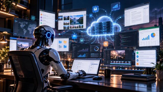 OpenAI Dots AI agent working autonomously across connected apps