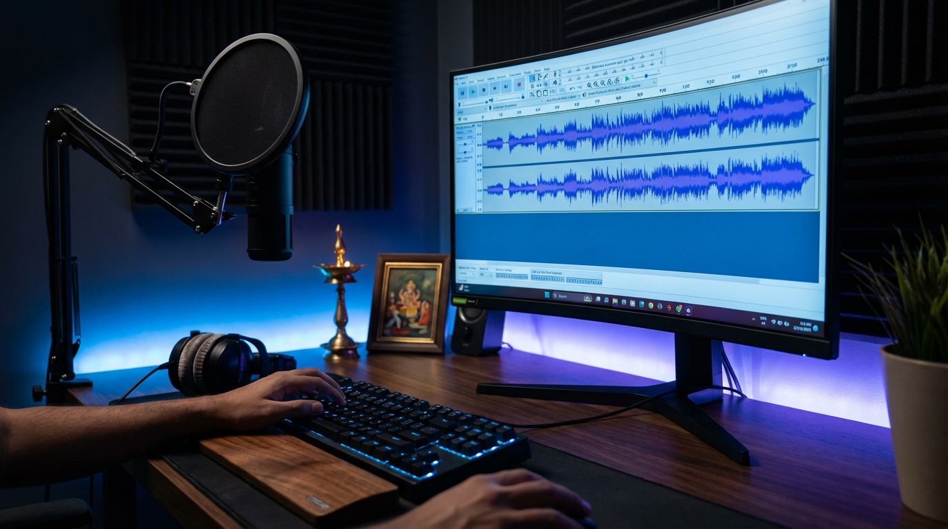 Pro Audio Settings for Faceless YouTube Channels (Audacity + AI Voice Guide)