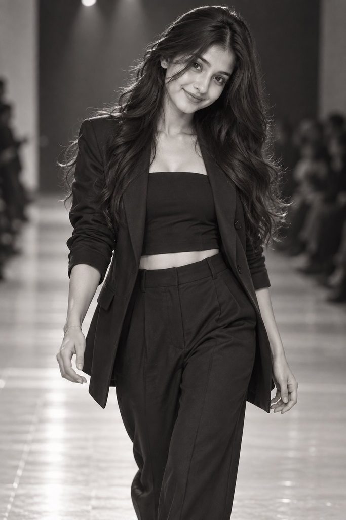 Walking Runway Pose