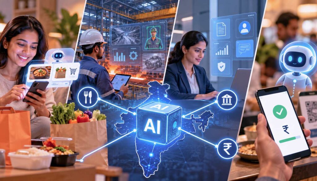 India में Swiggy, Tata Steel, HDFC Bank और NPCI में Agentic AI का इस्तेमाल