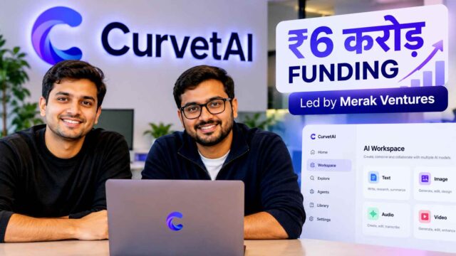 Indian AI startup CurvetAI को मिली ₹6 करोड़ की funding
