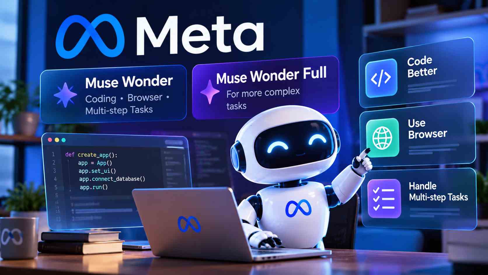 Meta के Muse Wonder और Muse Wonder Full AI मॉडल का लॉन्च